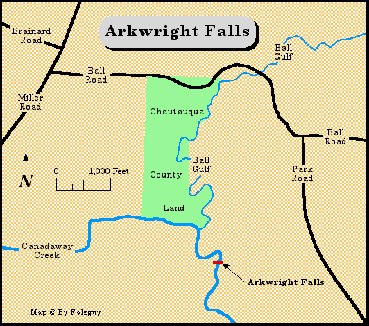 Arkwright Landowner Map