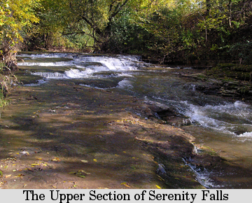 Serenity Falls Upper Section