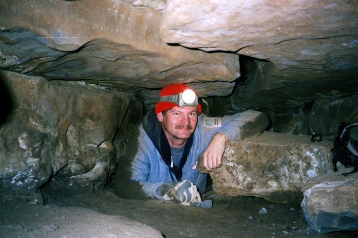 Scott A. Ensminger In Salamander Cave 09/11/2004